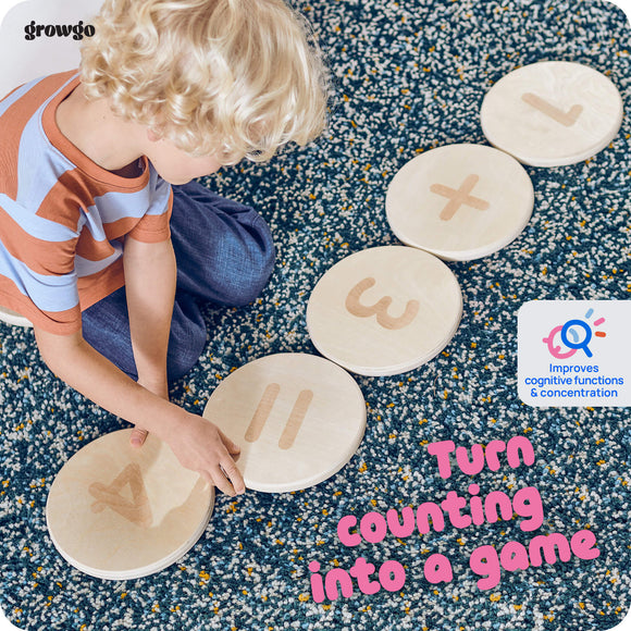 Stepping Stones Set 3 in 1 - Unique Patented Design, Inspired by Monte ...